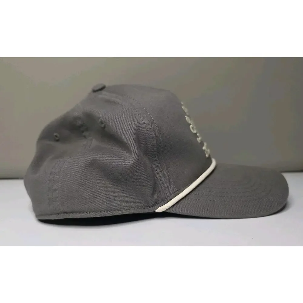 '47 Sacramento Kings Snapback Hat Gray White Golfer Trucker Rope NHL Cap